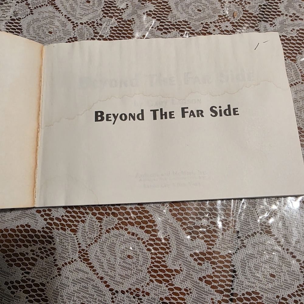 Beyond The Far Side by Gary Larson - Black Cover - Picture 4 of 7